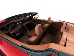 lexus lc500 convertible 2020 3D Model