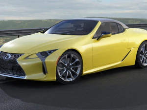 lexus lc500 convertible 2020 3D Model