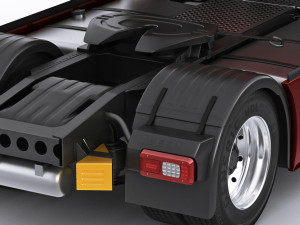 iveco s-way 2020 with trailer 3D Модель