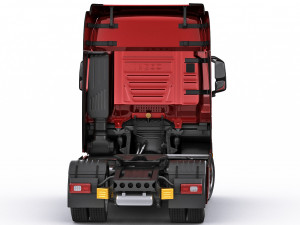iveco s-way 2020 with trailer 3D Модель