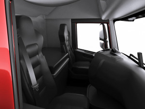 iveco s-way 2020 with trailer 3D Модель