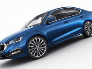 skoda octavia 2020 3D-Modell