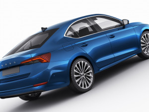 skoda octavia 2020 3D-Modell