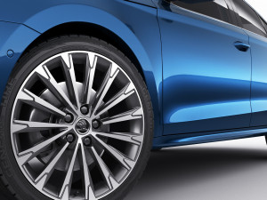 skoda octavia 2020 3D-Modell