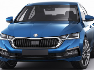 skoda octavia 2020 3D-Modell