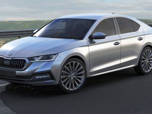 skoda octavia 2020 3D-Modell
