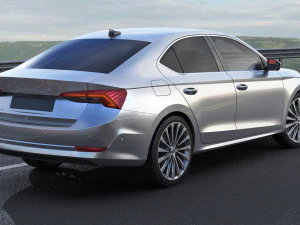 skoda octavia 2020 3D Model