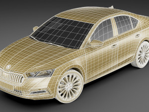skoda octavia 2020 3D-Modell