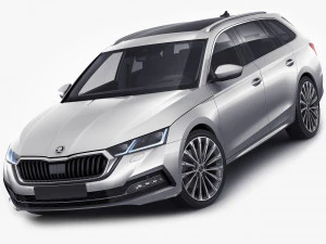 skoda octavia 2020 Modelo 3D