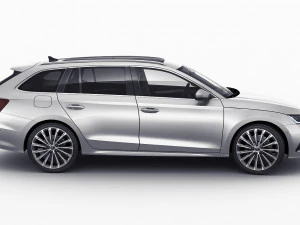 skoda octavia combi 2020 3D Model