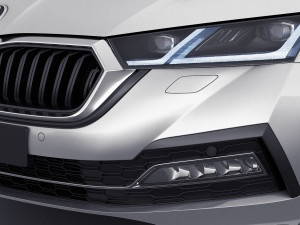 skoda octavia combi 2020 3D मॉडल