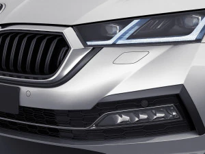 skoda octavia combi 2020 3D Model
