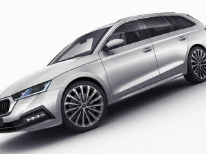 skoda octavia combi 2020 3D Model