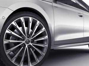 skoda octavia combi 2020 3D मॉडल