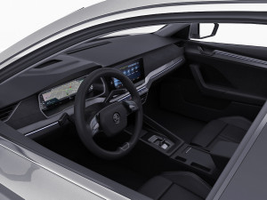 skoda octavia combi 2020 3D मॉडल