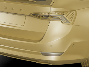 skoda octavia combi 2020 3D मॉडल