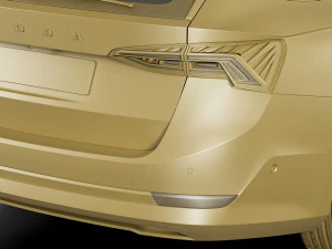 skoda octavia combi 2020 3D Model