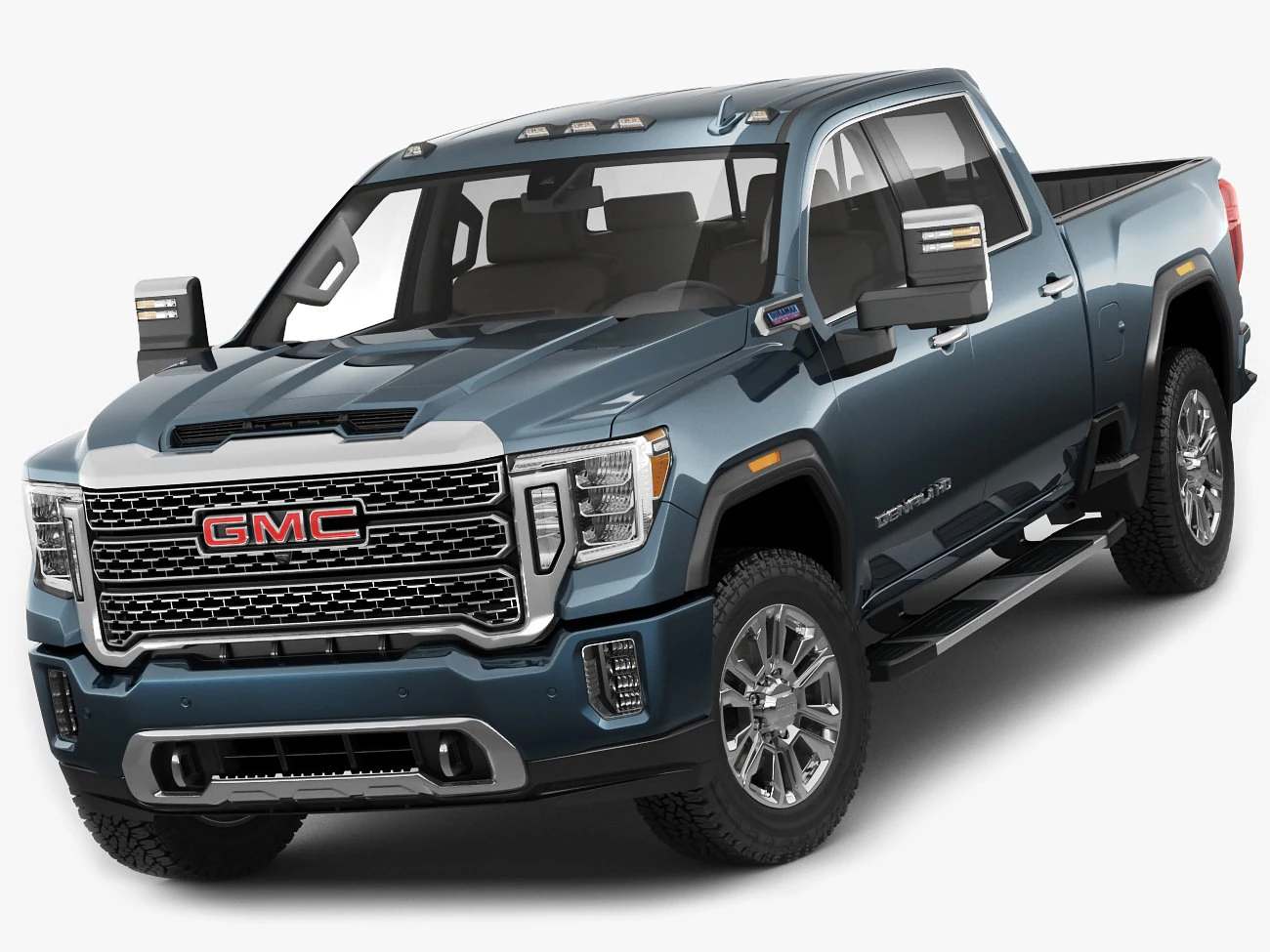gmc sierra denali 2500hd 3D Model .c4d .max .obj .3ds .fbx .stl .blend 