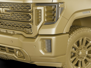 gmc sierra denali 2500hd 3D 模型