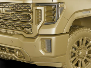 gmc sierra denali 2500hd 3D Model