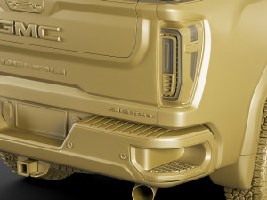 gmc sierra denali 2500hd 3D 模型