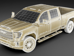 gmc sierra denali 2500hd 3D 模型