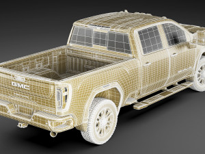gmc sierra denali 2500hd 3D 模型