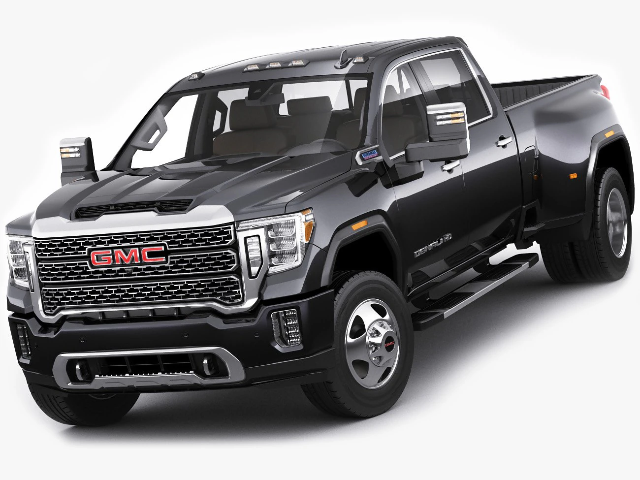 gmc sierra denali 3500hd 2020 3D Model .c4d .max .obj .3ds .fbx .stl .blend