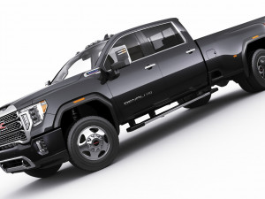 gmc sierra denali 3500hd 2020 Model 3D