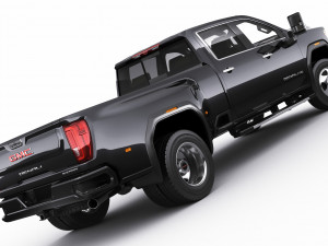gmc sierra denali 3500hd 2020 Model 3D
