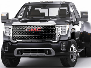 gmc sierra denali 3500hd 2020 Model 3D