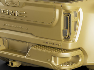 gmc sierra denali 3500hd 2020 Model 3D