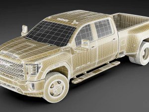 gmc sierra denali 3500hd 2020 3D Model