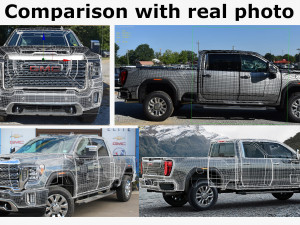 gmc sierra denali 3500hd 2020 Model 3D