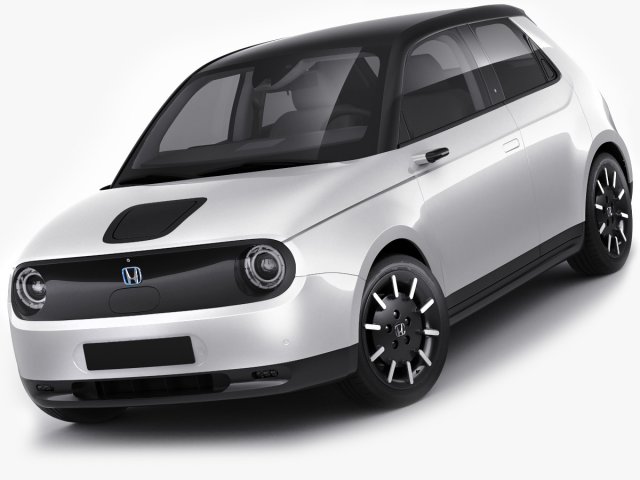 honda e 2020 3D-Modell .c4d .max .obj .3ds .fbx .stl .blend 