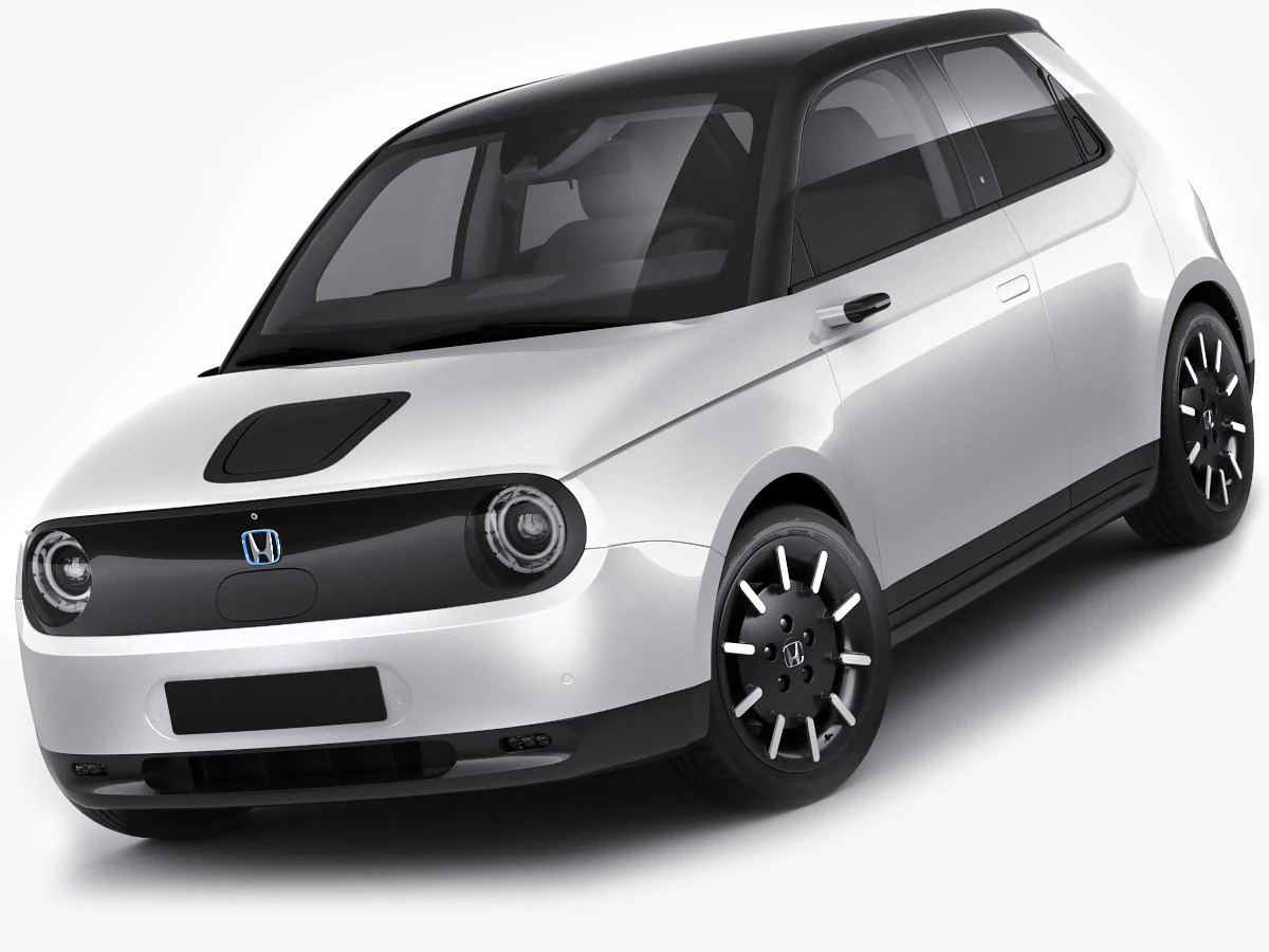 honda e 2020 3D Model .c4d .max .obj .3ds .fbx .stl .blend 