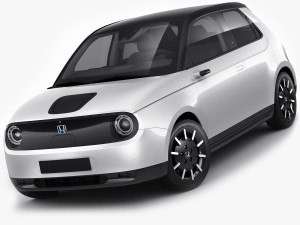 honda e 2020 3D 模型