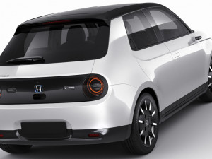 honda e 2020 3D-Modell