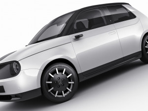 honda e 2020 3D-Modell