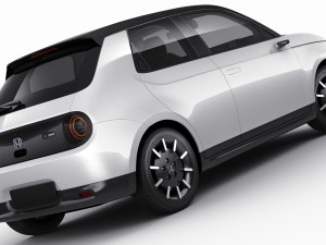 honda e 2020 3D-Modell