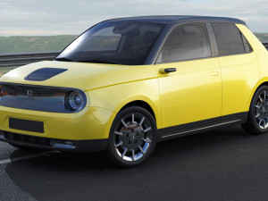 honda e 2020 3D-Modell