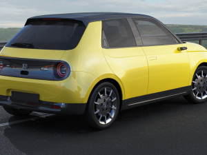 honda e 2020 3D-Modell