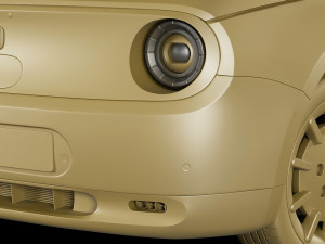 honda e 2020 3D-Modell