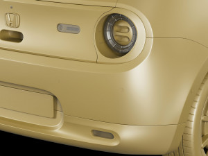 honda e 2020 3D-Modell