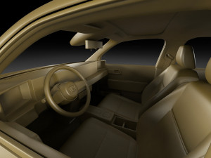 honda e 2020 3D-Modell