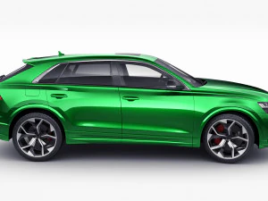 audi rs q8 2020 3D Model