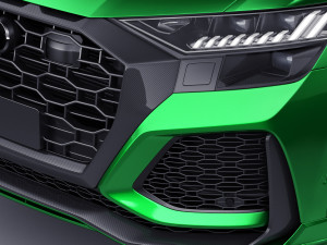 audi rs q8 2020 3Dモデル