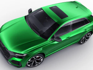 audi rs q8 2020 3D Model