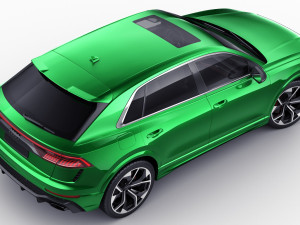 audi rs q8 2020 3Dモデル