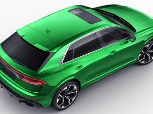 audi rs q8 2020 3D Model